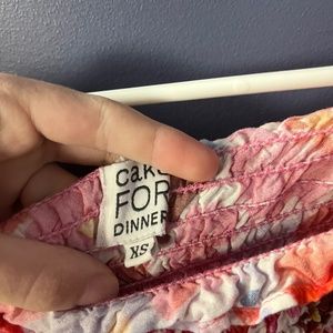 Cake for Dinner Ambrosia Top in Bloom Floral